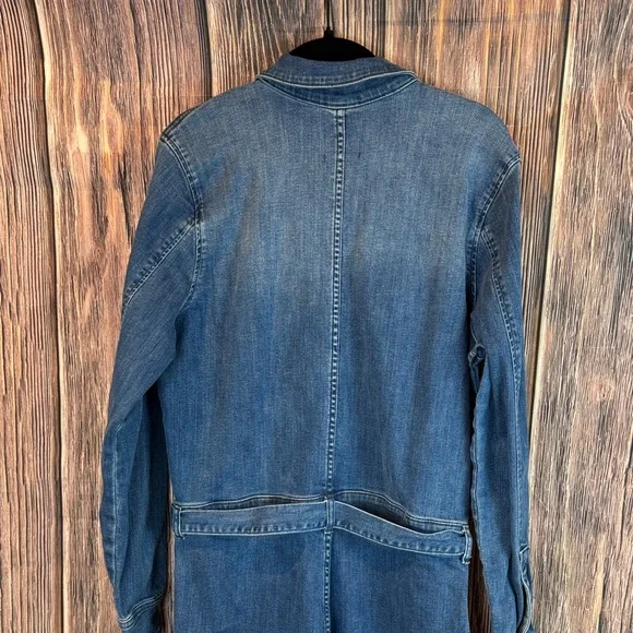 Volcom Dark Blue Denim Jumpsuit - Picture 8 of 12